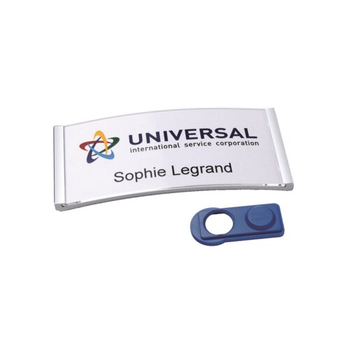 badgepoint® Namensschild polar® classic 80 x 34 mm (B x H) 5 St./Pack.