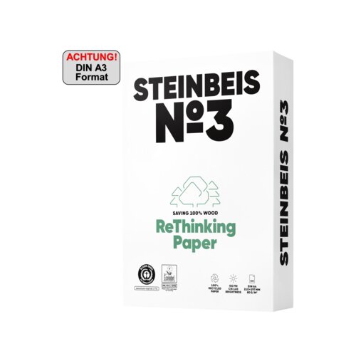 Steinbeis Kopierpapier No. 3 Pure White