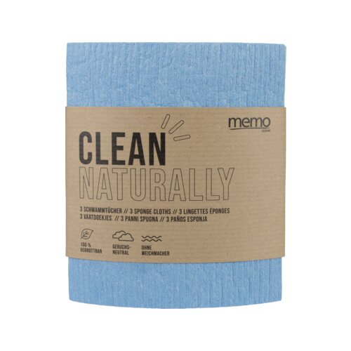 memo Schwammtücher Clean Naturally