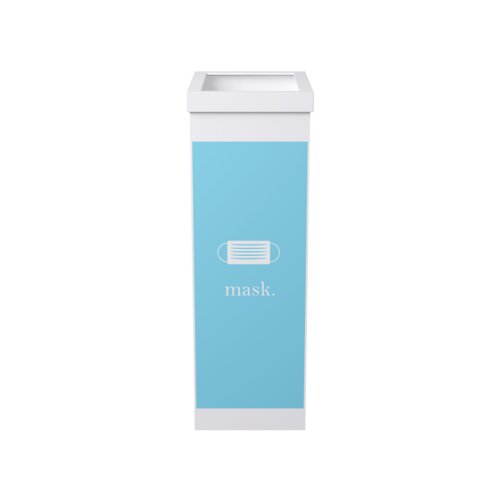 Paperflow Abfallsammelsystem Maske hellblau