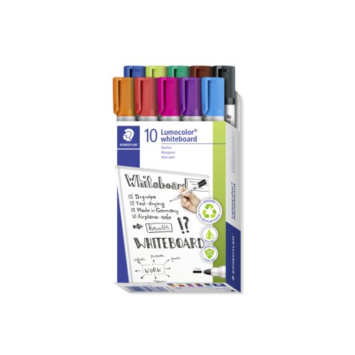 STAEDTLER® Whiteboardmarker Lumocolor® 351 10 St./Pack.