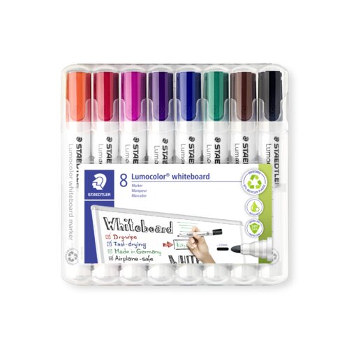 STAEDTLER® Whiteboardmarker Lumocolor® 351 8 St./Pack.