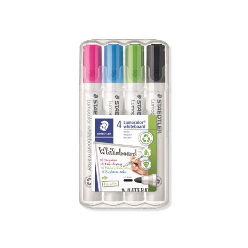 STAEDTLER® Whiteboardmarker Lumocolor® 351 4 St./Pack.