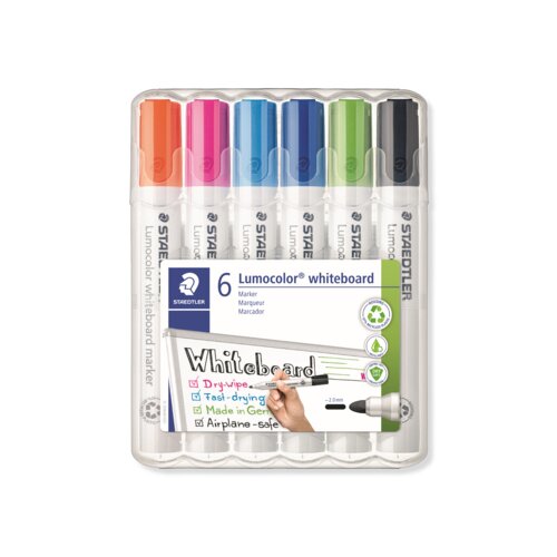 STAEDTLER® Whiteboardmarker Lumocolor® 351 6 St./Pack.
