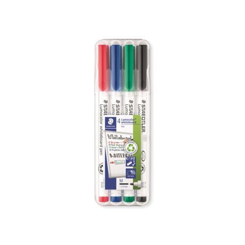 STAEDTLER® Whiteboardmarker Lumocolor® 301 4 St./Pack.