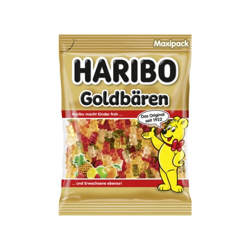 HARIBO Fruchtgummi Goldbären 1.000 g/Pack.