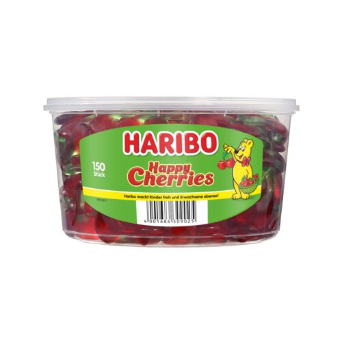 HARIBO Fruchtgummi Happy Cherries 150 x 8 g/Pack.