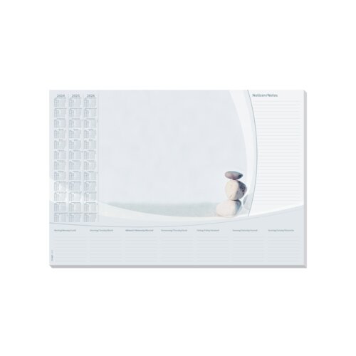 SIGEL Schreibunterlage Design mit Kalender 3 Jahre