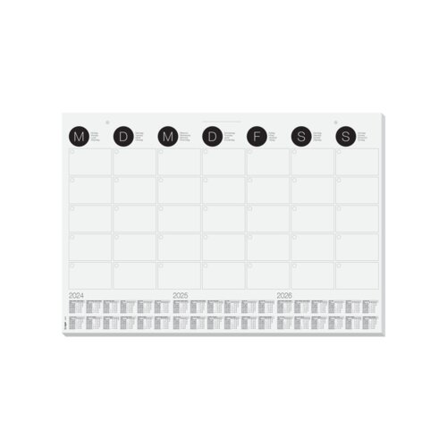 SIGEL Schreibunterlage mit Kalender 3 Jahre