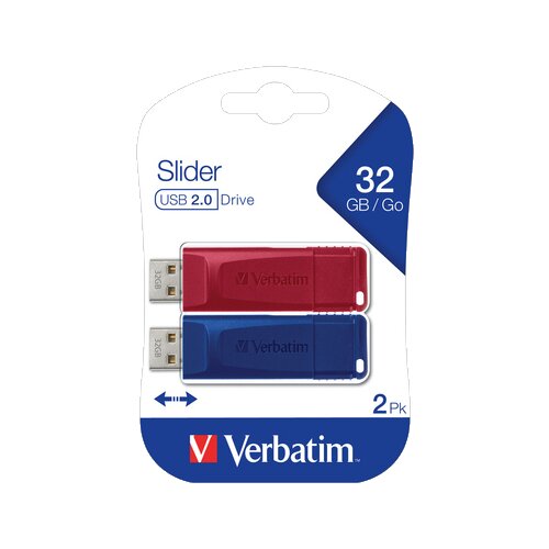 Verbatim USB-Stick Slider USB 2.0 32 Gbyte