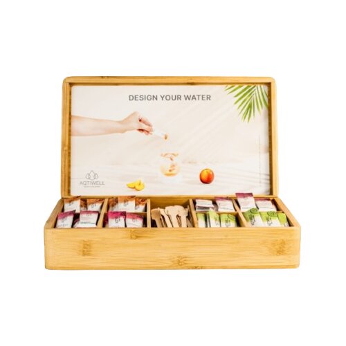 Aqtiwell® Getränkepulver Stick Office Hydration Box