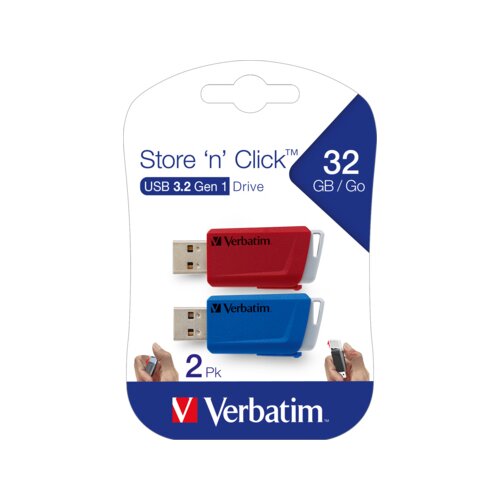 Verbatim USB-Stick Store `n` Click USB 3.2 Gen 1 32 Gbyte