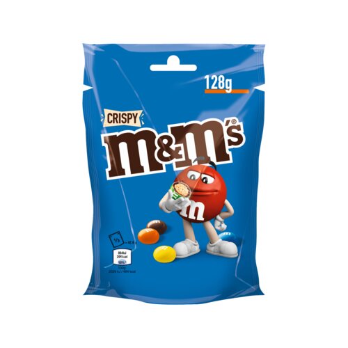 M&M'S® Schokolade Crispy 128 g/Pack.