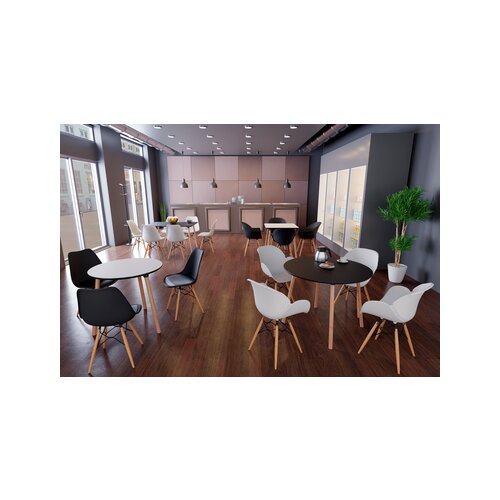 Paperflow Bistrotisch PALOMBA schwarz