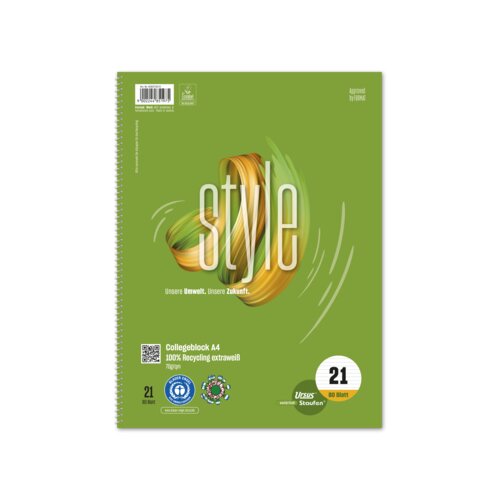 Staufen Collegeblock Style DIN A4 80 Bl.