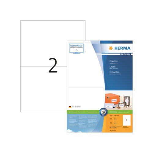 HERMA Universaletikett PREMIUM 210 x 148 mm (B x H)