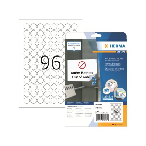HERMA Universaletikett 20 mm