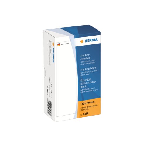 HERMA Frankieretikett 130 x 40 mm (B x H)