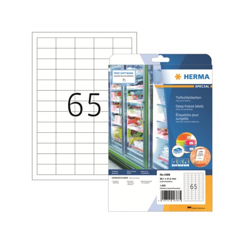 HERMA Tiefkühletikett SPECIAL 38,1 x 21,2 mm (B x H)
