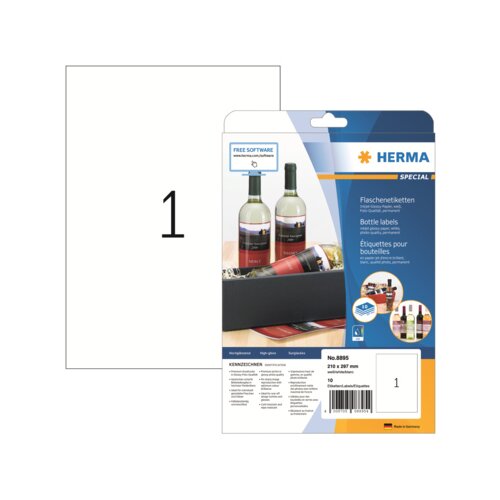 HERMA Universaletikett SPECIAL 210 x 297 mm (B x H)