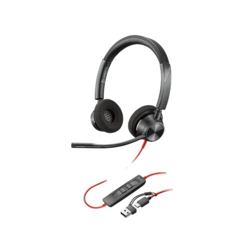 Poly Headset Blackwire 3320 On-Ear