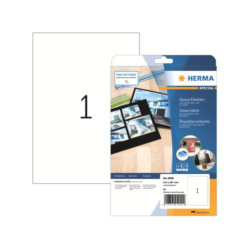 HERMA Universaletikett SPECIAL 210 x 297 mm (B x H)