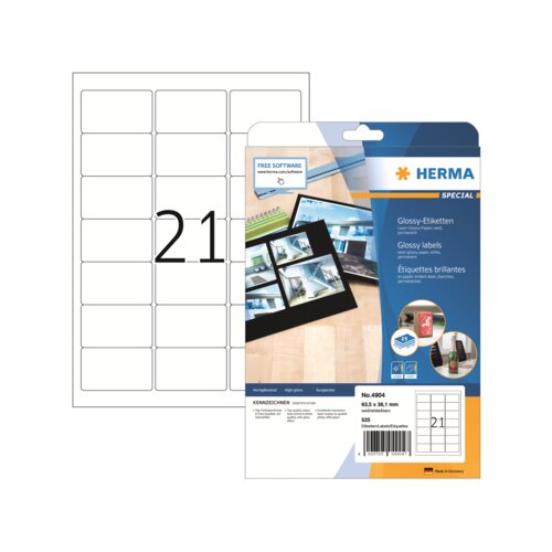 HERMA Universaletikett SPECIAL 63,5 x 38,1 mm (B x H)