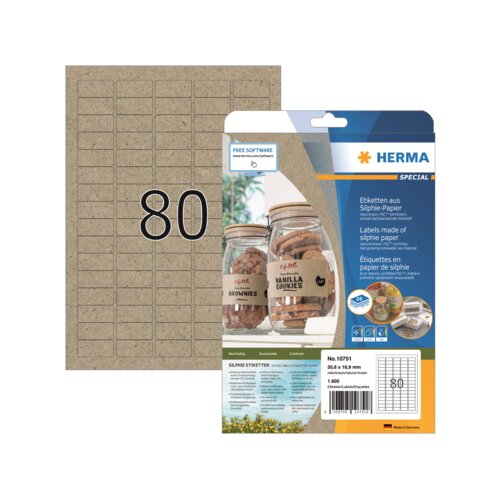 HERMA Universaletikett SPECIAL 35,6 x 16,9 mm (B x H)