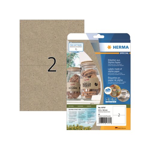 HERMA Universaletikett SPECIAL 210 x 148 mm (B x H)