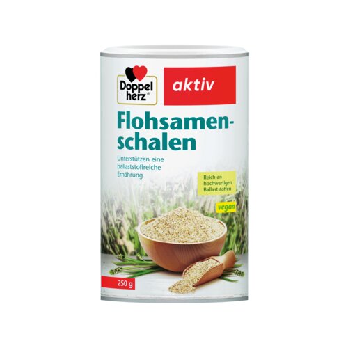 Doppelherz Flohsamenschalen aktiv gemahlen