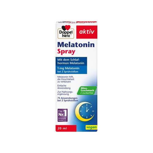 Doppelherz Nahrungsergänzungsmittel aktiv Melatonin Spray