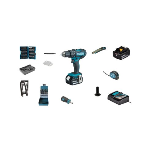 Makita® Schlagbohrmaschine DHP482 mit Akkupack
