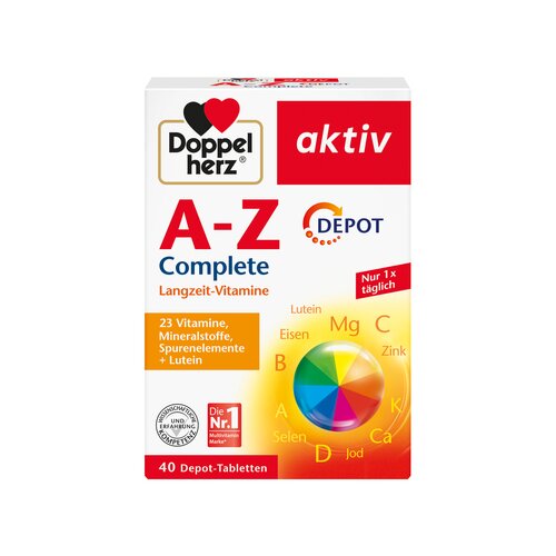 Doppelherz Nahrungsergänzungsmittel aktiv A-Z DEPOT Complete