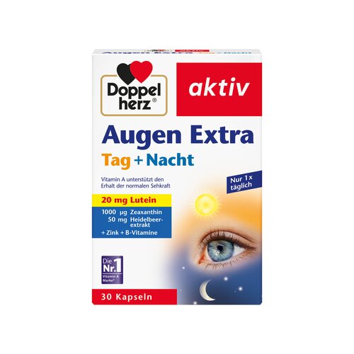 Doppelherz Nahrungsergänzungsmittel aktiv Augen Extra Tag + Nacht