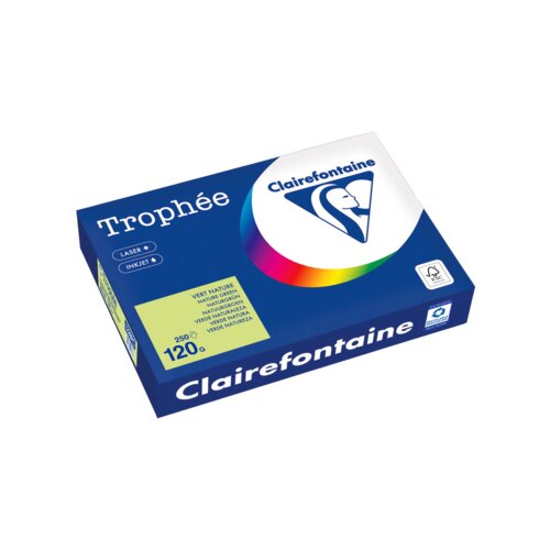 Clairefontaine Kopierpapier Trophée Color DIN A4 120 g/m² 250 Bl./Pack.