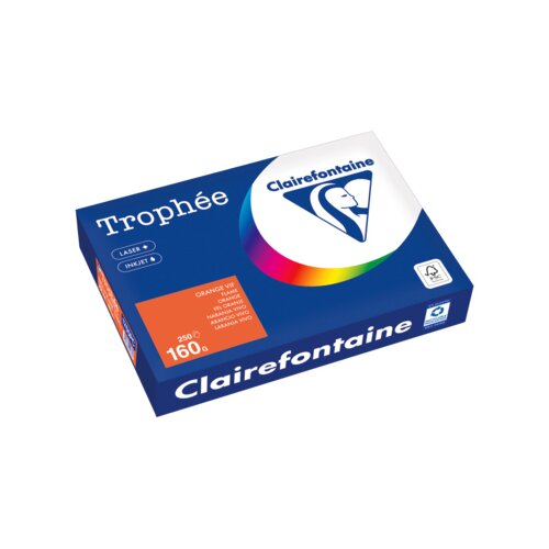 Clairefontaine Kopierpapier Trophée Color DIN A4 160 g/m² 250 Bl./Pack.