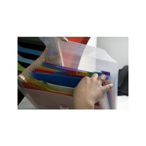 Exacompta Fächermappe Crystal 13 Fächer