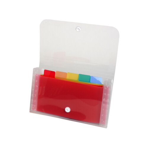 Exacompta Fächermappe Crystal 6 Fächer