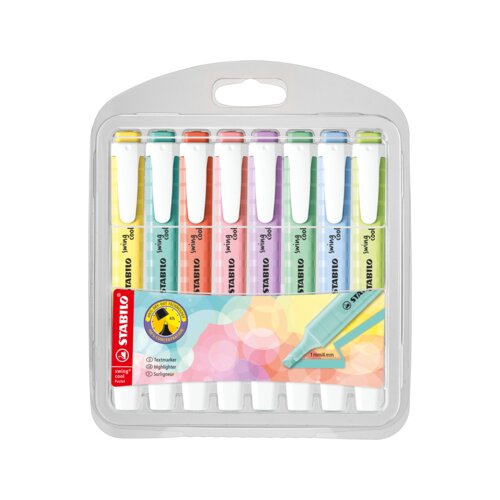STABILO® Textmarker swing® cool Pastel 8 St./Pack.
