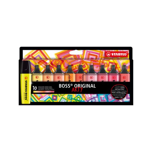 STABILO® Textmarker BOSS® ORIGINAL ARTY 10 St./Pack.