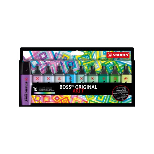 STABILO® Textmarker BOSS® ORIGINAL ARTY 10 St./Pack.