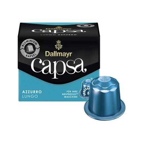 Dallmayr Kaffeekapsel capsa LUNGO AZZURRO