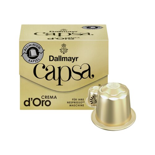 Dallmayr Kaffeekapsel capsa Crema d´Oro