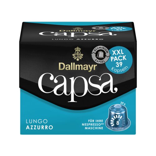 Dallmayr Kaffeekapsel capsa LUNGO AZZURRO XXL