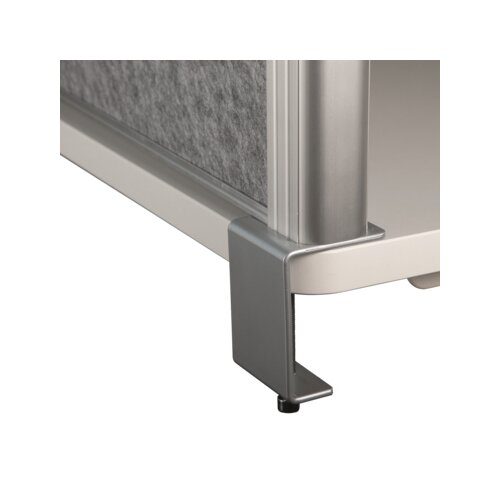 MAUL Tischtrennwand MAULconnecto 120 x 51,5 cm (B x H) silber