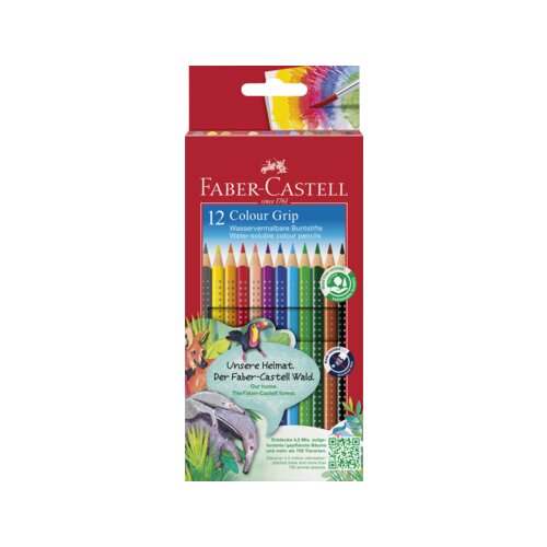 Faber-Castell Buntstift Colour GRIP 12 St./Pack.
