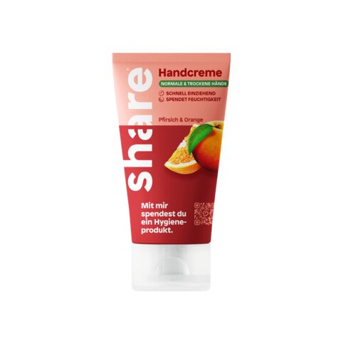 share Handcreme Pfirsich & Orange