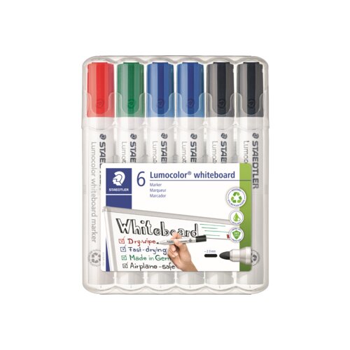 STAEDTLER® Whiteboardmarker Lumocolor® 351 6 St./Pack.