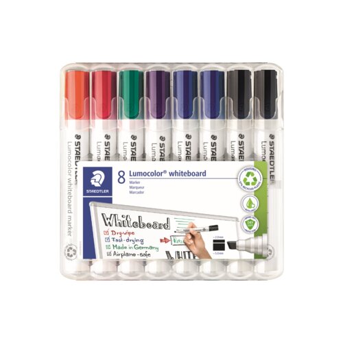 STAEDTLER® Whiteboardmarker Lumocolor® 351 8 St./Pack.