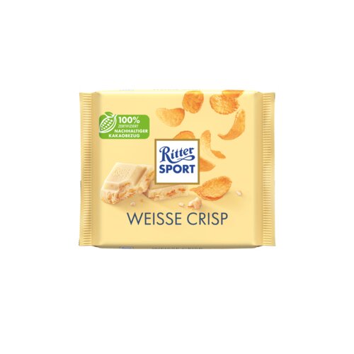 Ritter Sport Schokolade Weiße Crisp 100 g